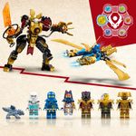 LEGO-NINJAGO-71796-Dragone-Elementare-vs.-Mech-dell’Imperatrice-Set-con-Drago-Giocattolo-Action-Figure-Flyer-e-6-Minifigure