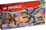 LEGO-NINJAGO-71796-Dragone-Elementare-vs.-Mech-dell’Imperatrice-Set-con-Drago-Giocattolo-Action-Figure-Flyer-e-6-Minifigure