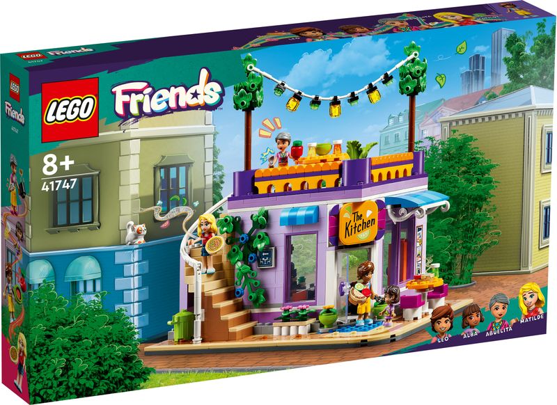 LEGO-Friends-41747-Cucina-Comunitaria-di-Heartlake-City-con-Accessori-Giocattolo-Compatibile-con-Centro-Comunitario--41748-