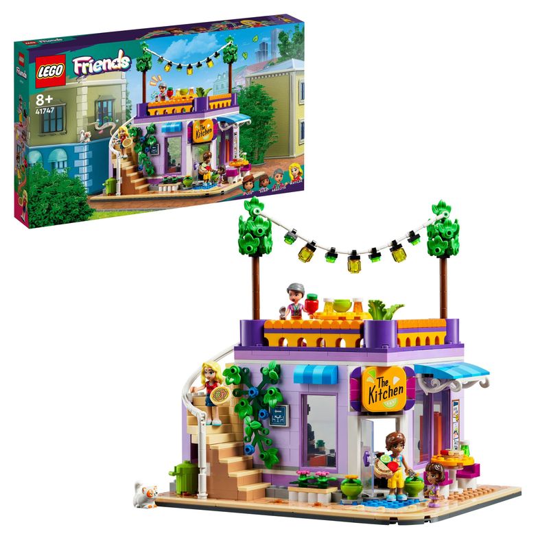 LEGO-Friends-41747-Cucina-Comunitaria-di-Heartlake-City-con-Accessori-Giocattolo-Compatibile-con-Centro-Comunitario--41748-