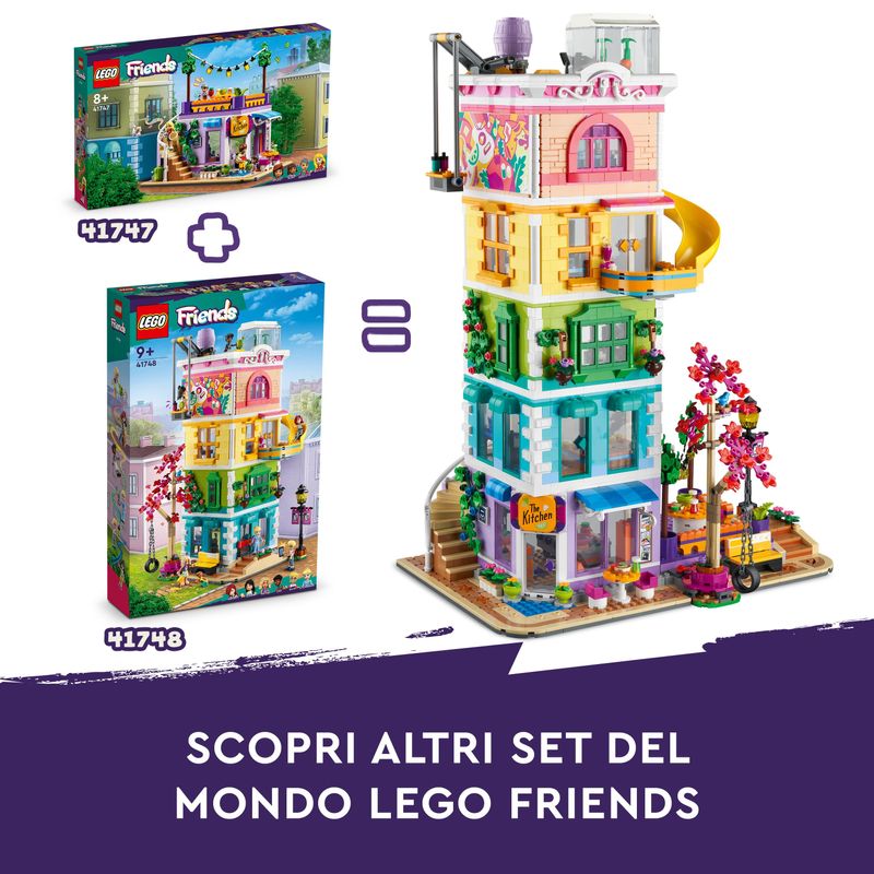 LEGO-Friends-41747-Cucina-Comunitaria-di-Heartlake-City-con-Accessori-Giocattolo-Compatibile-con-Centro-Comunitario--41748-