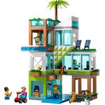 LEGO City 60365 Condomini, Modular Building Set con Stanze Combinabili e 6 Minifigure