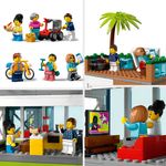 LEGO-City-60365-Condomini-Modular-Building-Set-con-Stanze-Combinabili-e-6-Minifigure-Regalo-di-Compleanno-per-Bambini-6--Anni