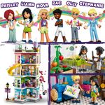 LEGO-Friends-41748-Centro-Comunitario-di-Heartlake-City-Modular-Building-con-Studio-d-Arte-e-di-Registrazione-Sala-Giochi