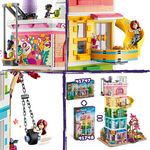 LEGO-Friends-41748-Centro-Comunitario-di-Heartlake-City-Modular-Building-con-Studio-d-Arte-e-di-Registrazione-Sala-Giochi