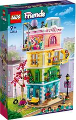 LEGO-Friends-41748-Centro-Comunitario-di-Heartlake-City-Modular-Building-con-Studio-d-Arte-e-di-Registrazione-Sala-Giochi