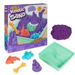 Kinetic-Sand--Playset-Castelli-di-Sabbia-Sabbia-cinetica-con-Vaschetta-Sabbia-Magica-Sabbia-Colorata-a-Sorpresa-454gr-3-Formine-Incluse-Giocattoli-per-Bambini-e-Bambine-3--anni