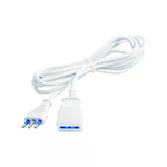 Vigor-Blinky Prolunghe Lineari Vigor M-F 16A 3x1mm 2.3mt bianco