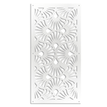 EVENTAILS - Pannello in PVC traforato - Parasole bianco / 48x48 cm