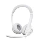 Logitech-H390-Auricolare-Cablato-A-Padiglione-Ufficio-USB-tipo-A-Bianco