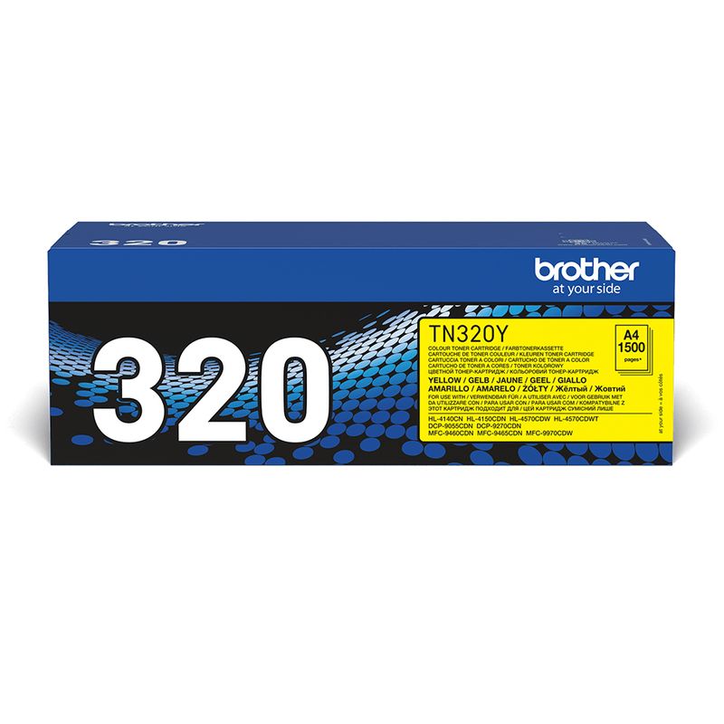 Brother-TN-320Y-cartuccia-toner-1-pz-Originale-Giallo