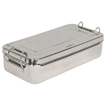 Scatola Inox 25X12,5X4,6Cm - Con Manici 1 pz.