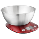 Kaufgut 033351 Bilancia da Cucina Digitale Inox 5Kg-1gr Eva