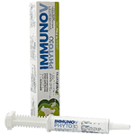 ImmunoV Phyto - Mangime Complementare in Pasta Siringa Multidose Graduata per Cani/Gatti - Supporto Immunitario - 30 g - Trebifarma