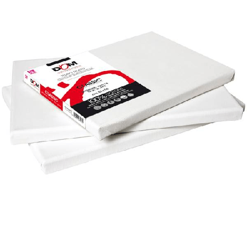 DOM Tela pittura Classic 35x50cm bianco DOM