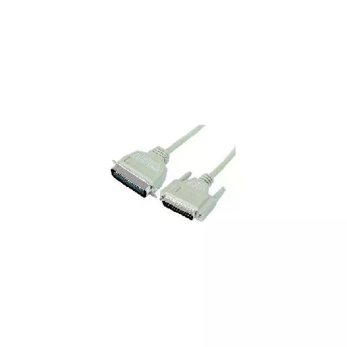Nilox-EPP-ECP--IEEE-1284--2m-D-Sub-25M---CN-36M-cavo-seriale-Bianco