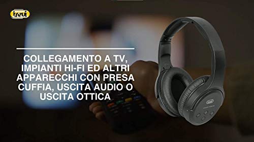 Cuffie-Wireless-Stereo-Trevi-FRS-1480-R-per-TV-e-HiFi