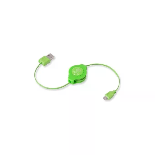 ReTrak-EUCABLEMICGN-cavo-USB-USB-2.0-1-m-USB-A-Micro-USB-A-Verde