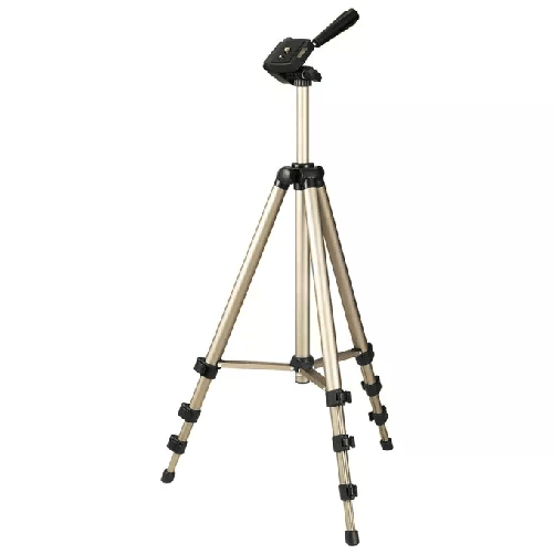 Hama-Treppiedi-Star-700-EF-Digital-argento--425---125-cm--testa-3D-con-sgancio-rapido-gambe-in-4-sezioni-con-borsa-per-trasporto
