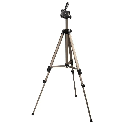 Hama-Treppiedi-Star-700-EF-Digital-argento--425---125-cm--testa-3D-con-sgancio-rapido-gambe-in-4-sezioni-con-borsa-per-trasporto