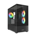 Sharkoon MK6 Micro ATX PC Case - Design Compatto e Raffreddamento Efficiente