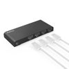 Hama-Switch-HDMI-3-porte-con-telecomando-connettori-dorati-4k-nero