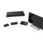Hama-Switch-HDMI-3-porte-con-telecomando-connettori-dorati-4k-nero