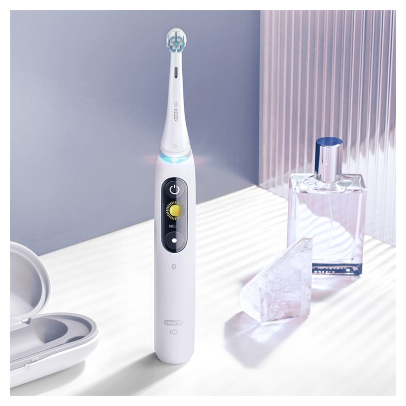 Oral-B-Io-Testine-Spazzolino-Elettrico-Confezione-Da-4-Pezzi-Gentle-Care-Ideale-Per-Denti-E-Gengive-Sensibili-Bianco-‎7.4-x-2.28-x-23.4-cm-32-grammi