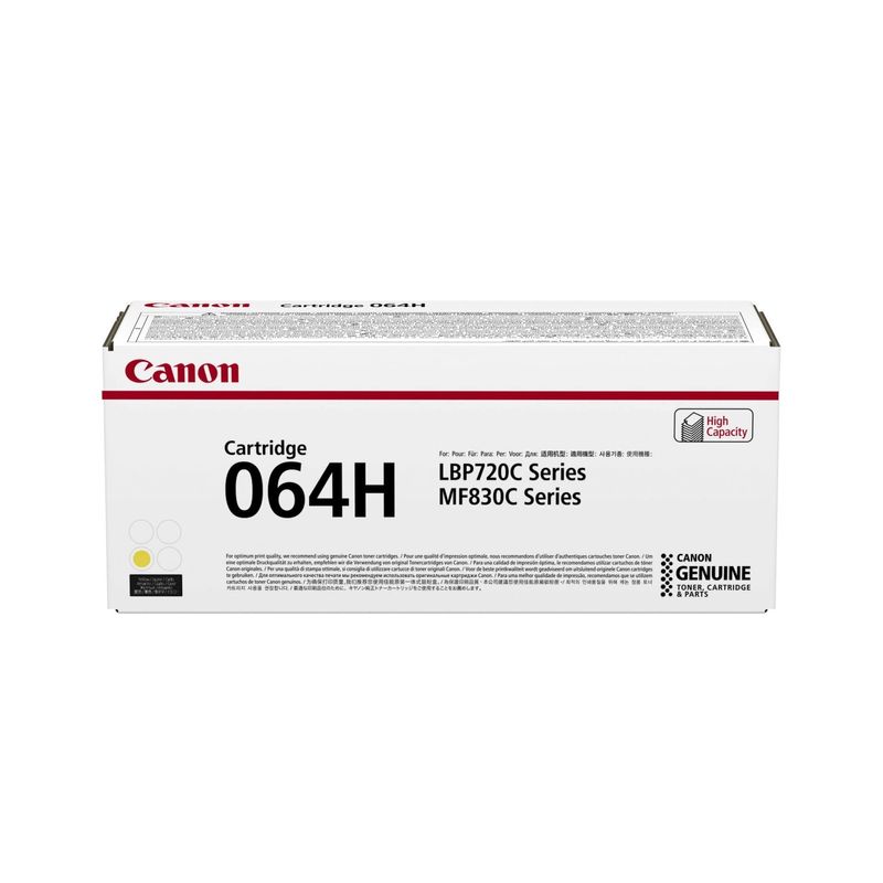 Canon-Cartuccia-Toner-Giallo-064-H---Rendimento-10.400-Pagine