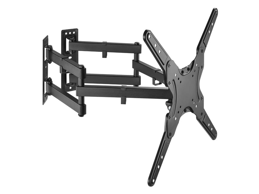 Conceptronic Equip 650328 Staffa per montaggio a parete del televisore ad angolo con movimento completo da 23“ a 55”.