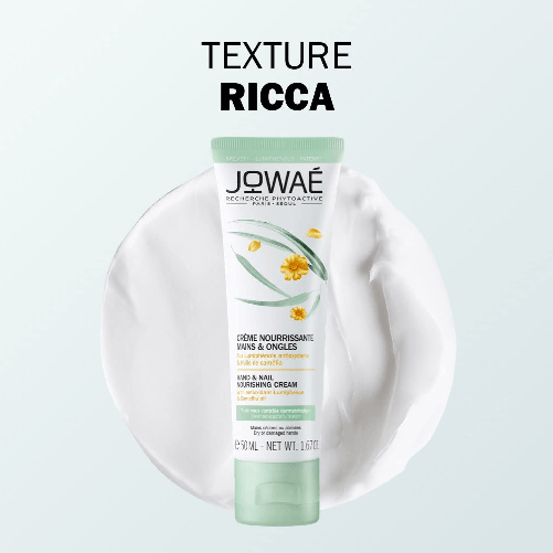 JOWAE-Crema-Nutriente-Mani-e-Unghie-con-Olio-di-Camelia-per-Mani-Secche-o-Screpolate-anche-Sensibili-Formato-da-50-ml