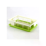 Cosmoplast Scolapiatti con Vassoio 30x20cm colori assortiti