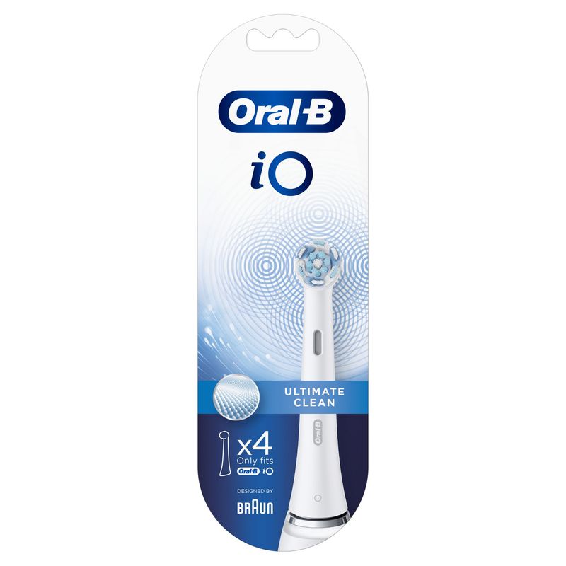 Oral-B-iO-Testine-Spazzolino-Elettrico-Confezione-da-4-pezzi-Ultimate-Clean-Bianco