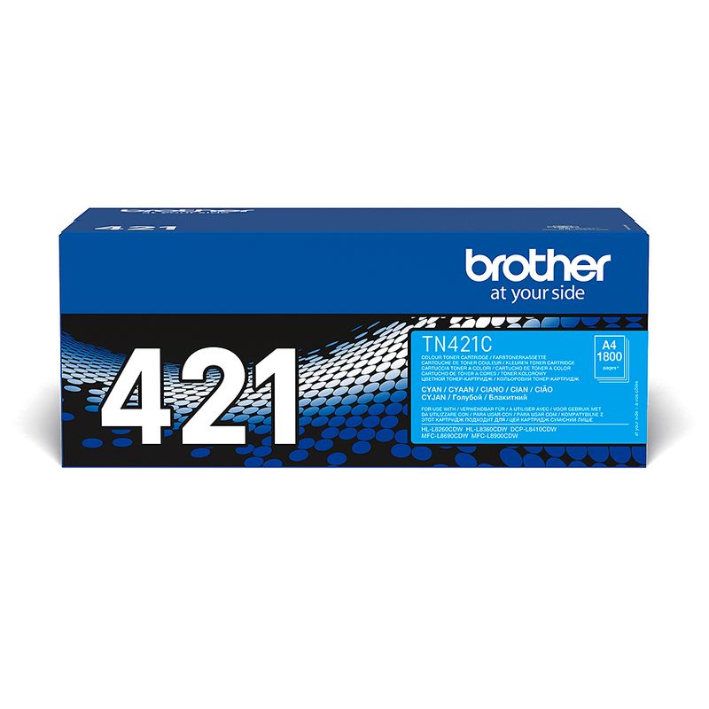 Brother-TN-421C-cartuccia-toner-1-pezzo-i--Originale-Ciano