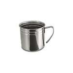 Tazzotto in acciaio inox Cm.10