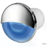 Osculati Luce di cortesia LED da incasso tonda blu