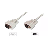 Digitus Cavo Prolunga Seriale Rs232 9 Poli Maschio-Femmina Poli per Modem- Mouse Pin-To-Pin (Modem Cable) Mt3 Custodie Pressofuse (Ak 178 3M)