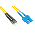 Link cavo fibra ottica st a st singlemode duplex upc mt.10