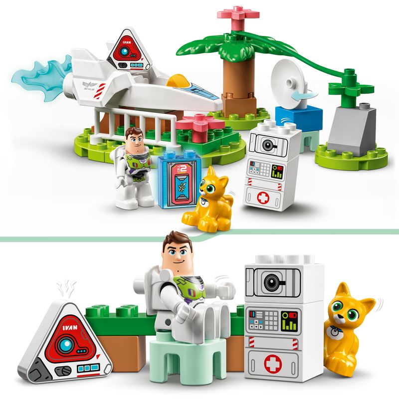 LEGO-DUPLO-Disney-e-Pixar-10962-La-Missione-Planetaria-di-Buzz-Lightyear-Giochi-per-Bambini-Astronave-e-Robot-Giocattolo