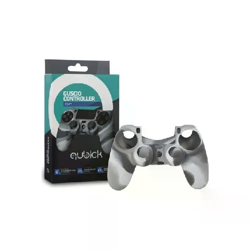 Qubick Guscio in Silicone Camo per Controller Playstation 4