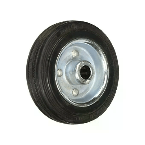 Ruote Gommate Senza Supporto 100x28mm