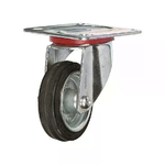Vigor Ruote Gommate Base Girevole 80X24Mm
