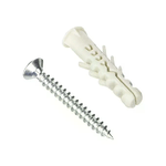 Vigor-Blinky Tasselli 6-Alette Secchio 50 Pezzi con Vite 8mm