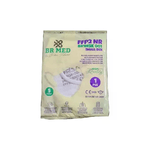 Brmed Mascherina Protettiva Ffp2 Small Size 5 Strati Bianca 10 Pezzi