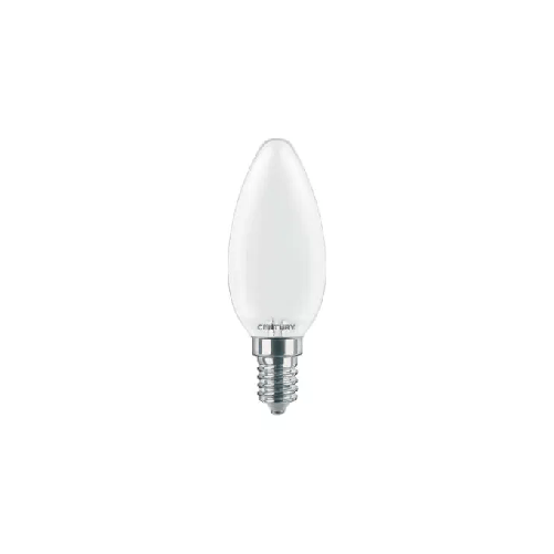 Century Lampadina Led Saten Candela E14 6W 4000k