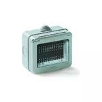Elettrocanali Scatola Pvc per Tubi Rigidi per Frutti Mylife Ip55 3 Posti