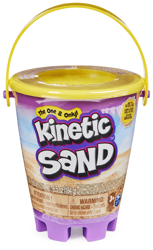 Spin Master Kinetic Sand Mini Secchielli in Vassoio