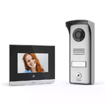 Extel Videocitofono - Display da 4 pollici, visione notturna a LED a infrarossi, Funzione Polarity Project, compatibile con tutti i supporti di posa