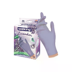 Brenta Guanti Vinile Lavender 40 Pezzi Taglia S-M
