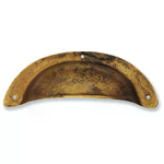 Metal Style 4250 Maniglia Conchiglia Ottone Antico 77x31mm